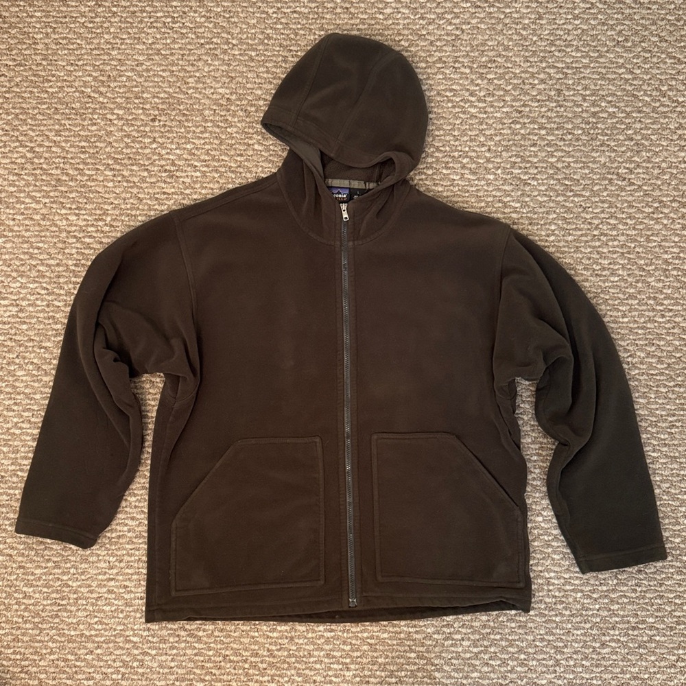 Vintage Patagonia Windproof Synchilla Men’s Fleece Jacket - Full Zip Hoodie